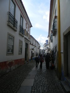 A lovely street view of Obidos