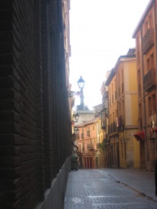 One of the many beautiful streets we have walked this past week.