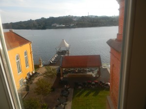 The view from our pousada (hotel) room...