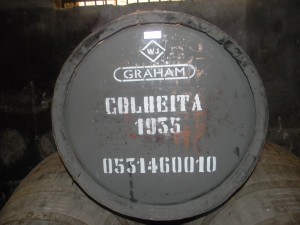 Graham's cask of port...wouldn't you like to share some of this?