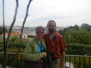 We were there!  Looking down at Porto from Graham's