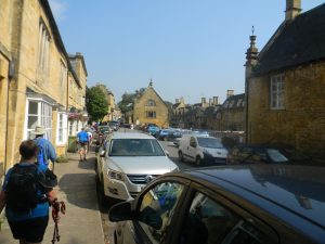 Finally, we arrive in Chipping Camden! It's hot out!